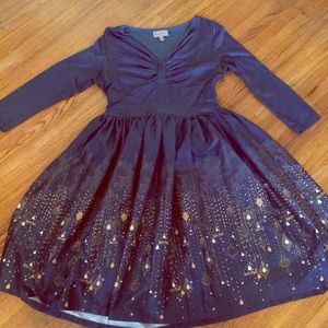 Lindy Bop Sinead City Lights swing dress